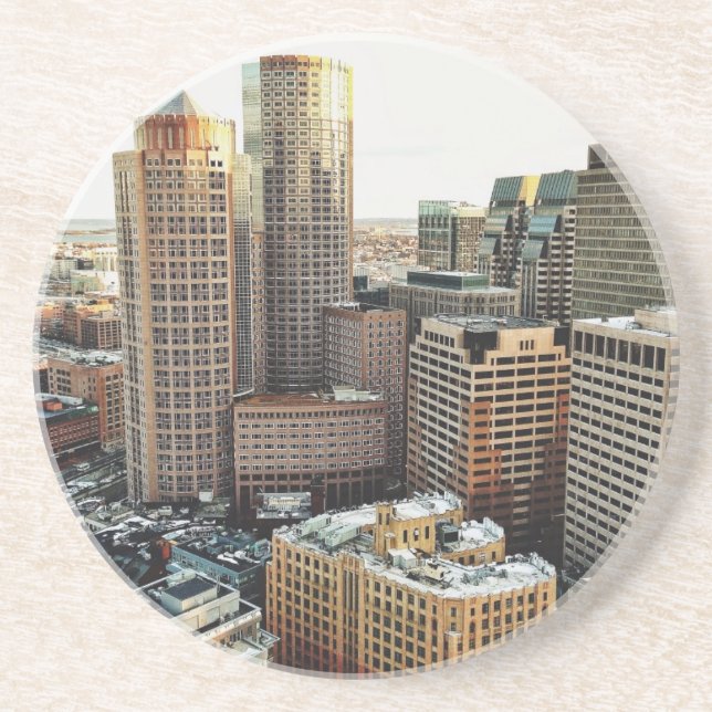 Boston view coaster (Front)