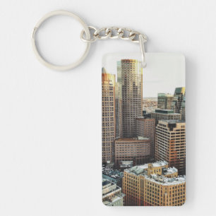 Boston view keychain