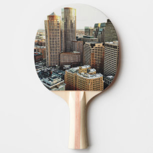Boston view ping pong paddle