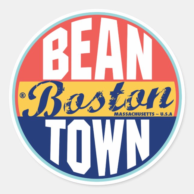 Boston Vintage Label (Front)