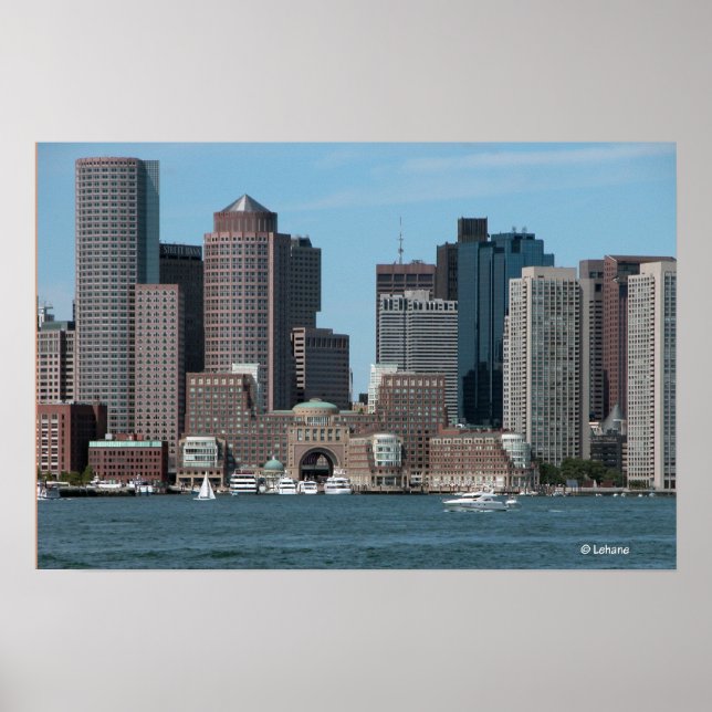 Boston Waterfront Invites Poster (Front)