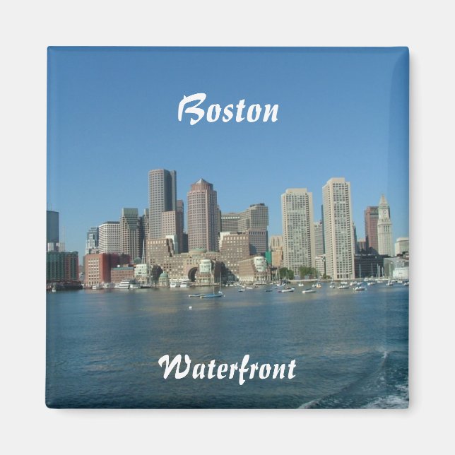 Boston Waterfront Magnet (Front)
