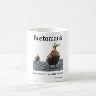 Bostonians savent s'habiller pour la tasse d'hiver