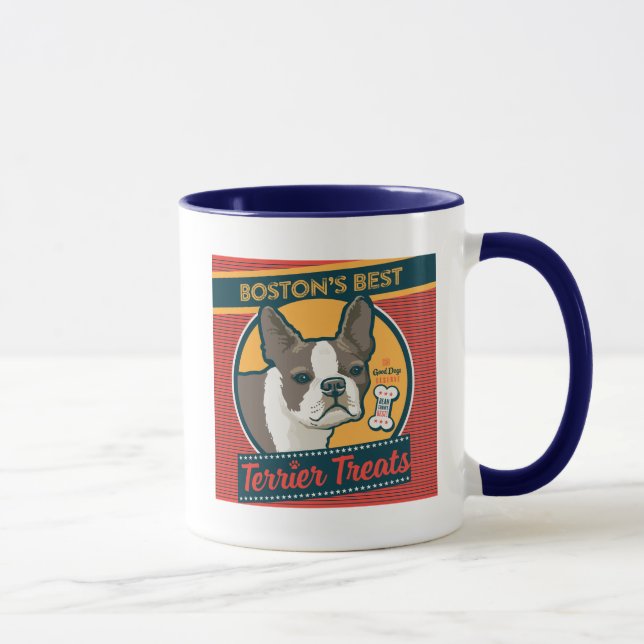 Boston's Best Terrier Treats Mug (Right)