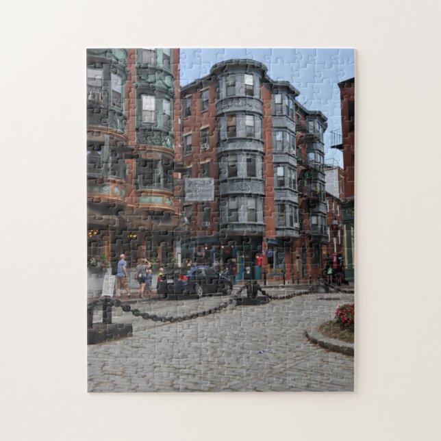 Boston's North End Puzzle (Vertical)