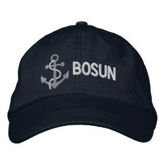 BOSUN Yacht Embroidered Cap