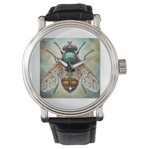 Bot fly dorsal view 251024IREF249 - Watercolor Watch