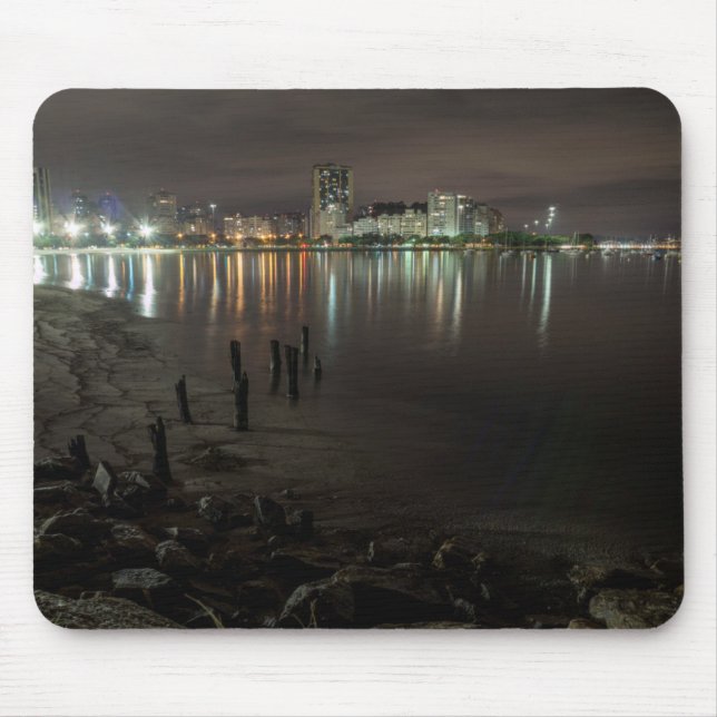 Botafogo Bay Night Mouse Pad (Front)