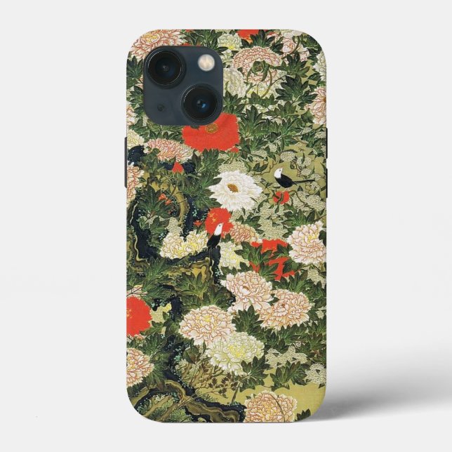 Botan Shoukinzu Colourful Floral Flowers Pattern Case-Mate iPhone Case (Back)