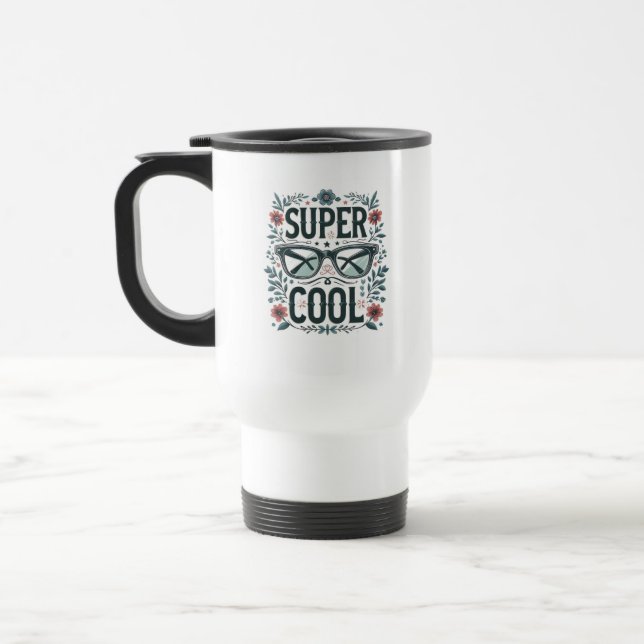 Botanic Cool Shades Travel Mug (Left)