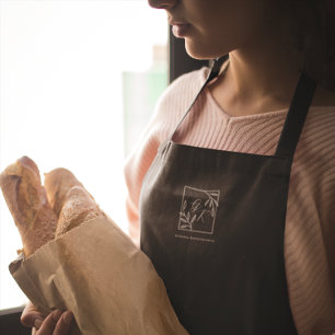 Botanic Crest Timeless Monogram Apron