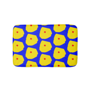 Botanic pattern Bath Mat