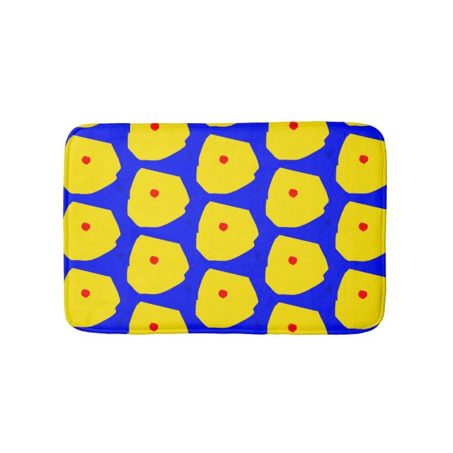 Botanic pattern Bath Mat (Front)