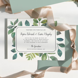 Botanica Wedding Invitation