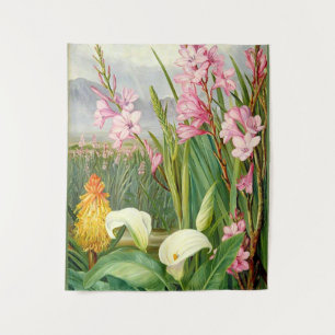 Botanical art: Beauties of the Swamp  Tapestry