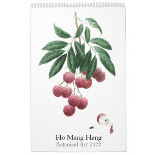 Botanical art calendar 2022