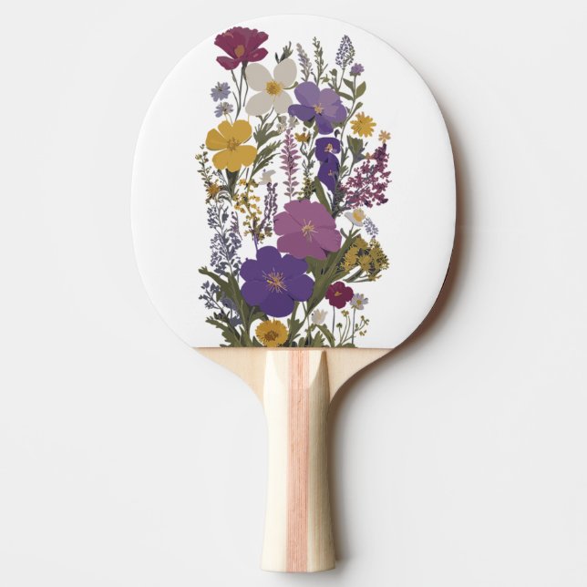 Botanical Art  Ping Pong Paddle (Front)