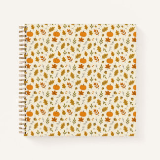 Botanical Autumn — Nature’s Palette Notebook