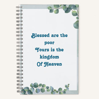 Botanical Beatitudes  Notebook