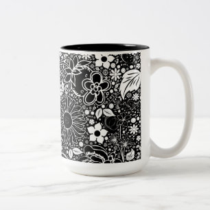 Botanical Beauties Black n White Mug