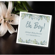 Botanical Beauty! Custom Baby Shower