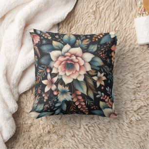Botanical Beauty Throw Pillow