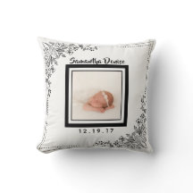 Botanical Birth Announcement Photo Nursery