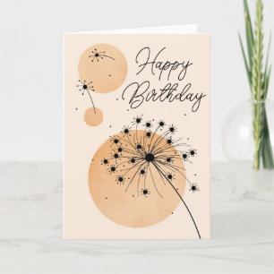Botanical Birthday Greeting Card