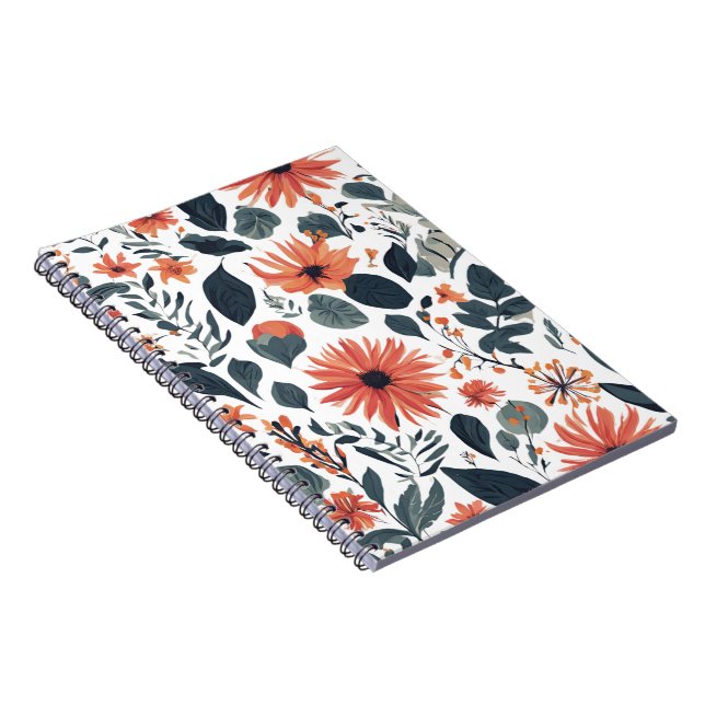 Botanical Blast Notebook (Right Side)