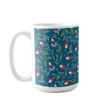 Botanical Bliss Floral Mug