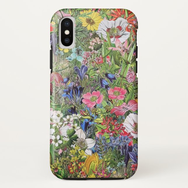 Botanical Bloom Nature Wildflower Case-Mate iPhone Case (Back)