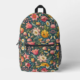 Botanical Blooms Backpack - Stylish & Functional