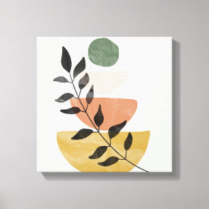 Botanical Bohemian Plant Art- Canvas Print