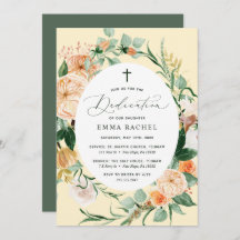 Botanical Boho Personalized Yellow Dedication