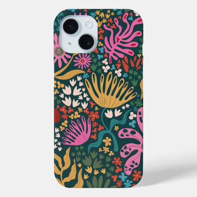 Botanical Boho Series Green  Case-Mate iPhone Case (Back)