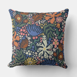 Botanical Boho  Throw Pillow