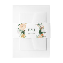 Botanical Boho Watercolor Floral Greenery Neutral