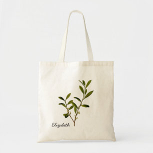 Botanical  Branch -Personalized Tote Bag