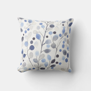 Botanical Branch Throw Pillow