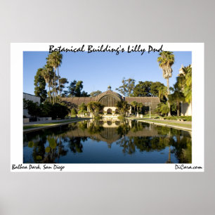 Botanical Building's Lilly Pond Poster