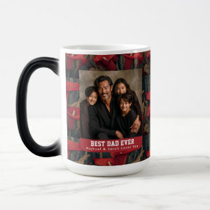 Botanical Calla Lilies Happy Fathers Day Custom Magic Mug