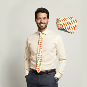 Botanical Carrots Collection Tie