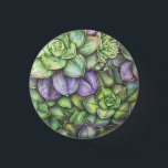Botanical Colorful Illustration Button<br><div class="desc">Botanical Colorful Illustration Button.</div>