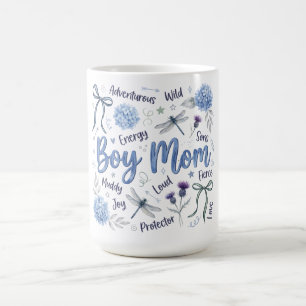 Botanical Coquette Mother's Day/Boy Mom Coffee Mug