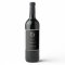 Botanical Crest Monogram Wedding Wine Label