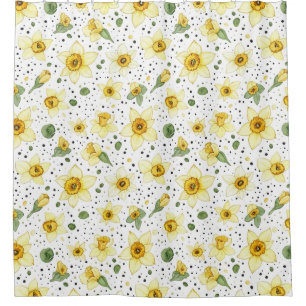 Botanical Daffodil Floral Geometric Pattern (2)