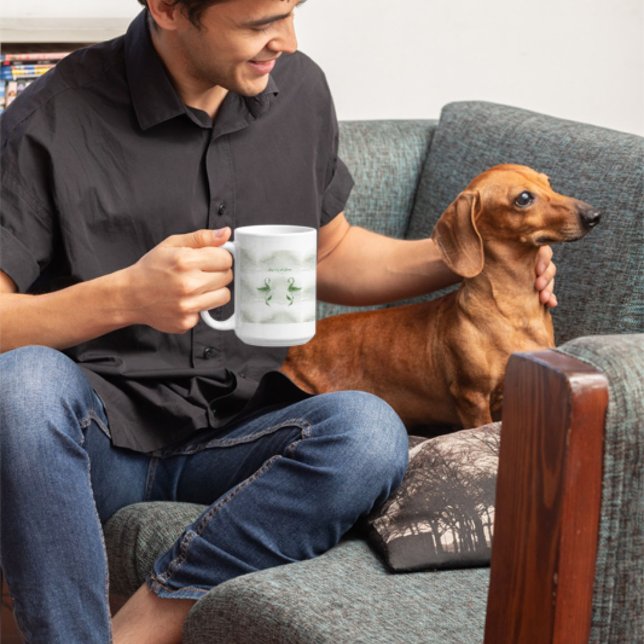 Botanical Duck Coffee Mug  (Creator Uploaded)