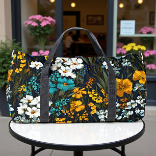 Botanical Elegance Duffle Bag