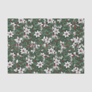 Botanical Elegance: Enchanted Winter Gardens Tissue Paper