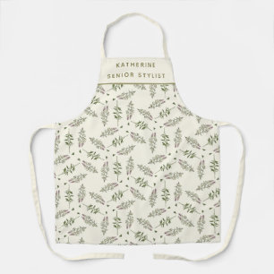 Botanical Elegance Stylist Apron